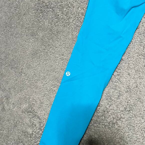 Lululemon Leggings Womens 6 Swift Speed High-Rise Tight Blue 28” W5ESUS - Picture 5 of 9